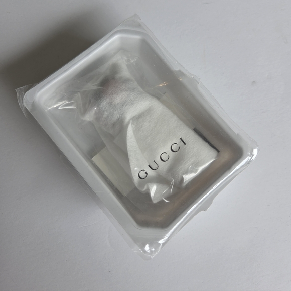 Gucci vintage SPILLA pin brooch resin and crystal green red and pink NEW - Picture 6 of 10